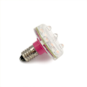 LED E10 XT12-29 110V pink (P)