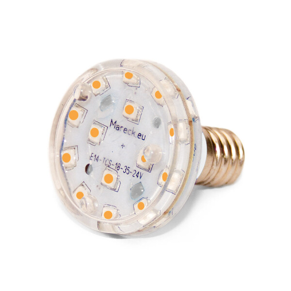 LED E14 XT18-37 24V amberweiß (AW)