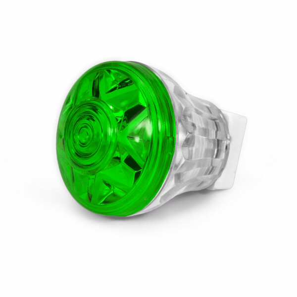Eco Kappe komplett E10 Hals transparent Deckel grün