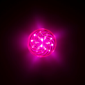 LED 24 SMD (18+6) Einbaucap einfarbig 1,5W 24V 45mm IP44 pink