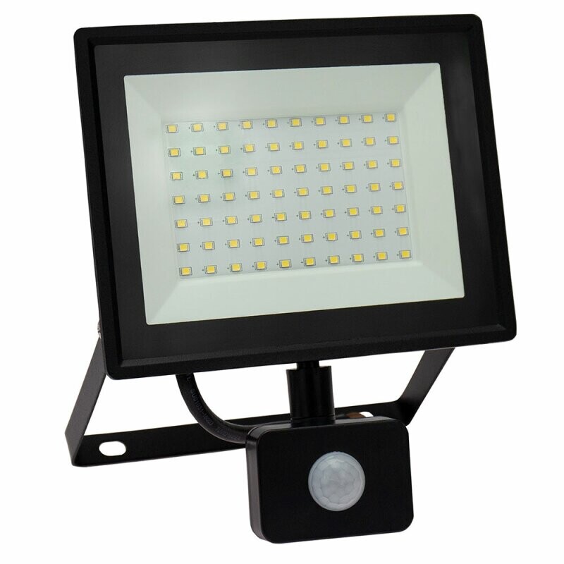 Spectrum LED Fluter NOCTIS LUX 3 schwarz IP44...