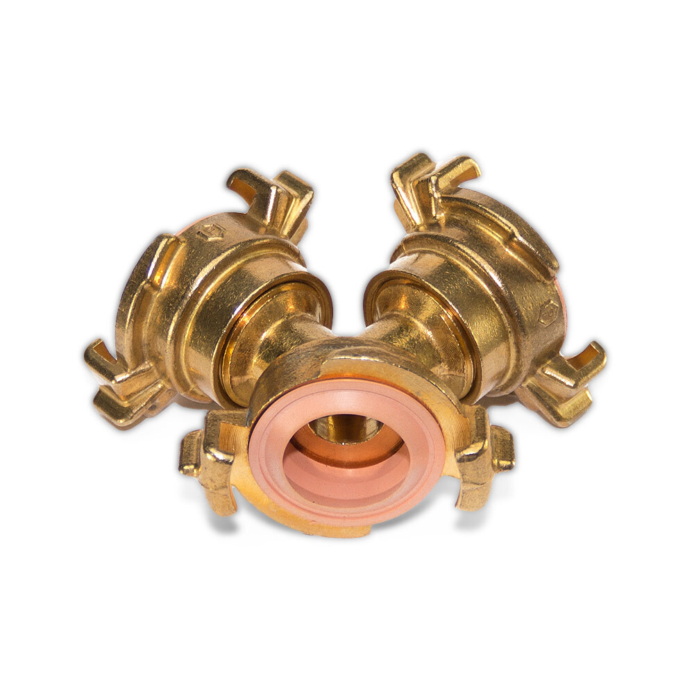 Y-Verteiler inkl. 3x Geka Plus DVGW